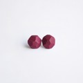 Picture of Wine Silver Earrings 'Stones'