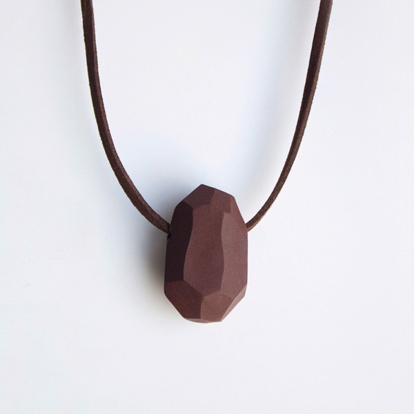Picture of Chocolate Necklace 'Stones'