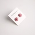 Picture of Rose Silver Earrings 'Stones'