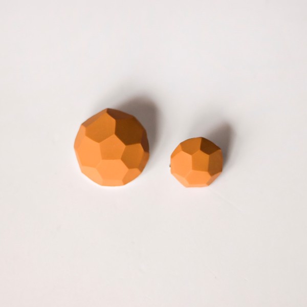 Picture of Small Mustard Brooch set 'Stones'