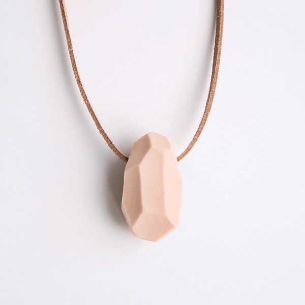 Picture of Cappuccino Necklace 'Stones'