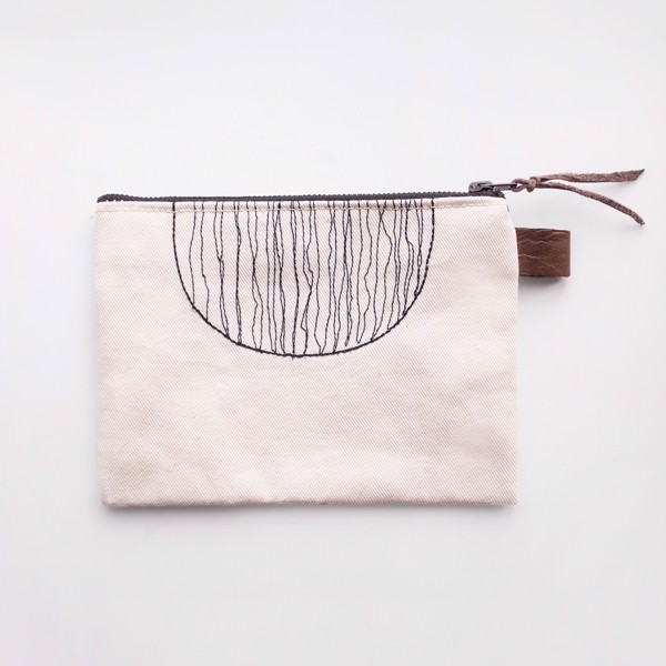 Picture of Semicircle Zipper Pouch