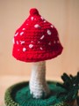 Picture of Large Crochet Red Fly Agaric / Amanita Mushroom