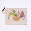 Picture of Zipper Pouch with Fennel Flower Embroidery