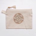 Picture of Zipper Pouch with Mandala Embroidery