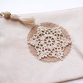 Picture of Zipper Pouch with Mandala Embroidery