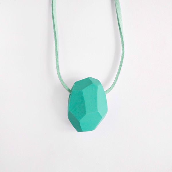 Picture of Mint Necklace 'Stones'