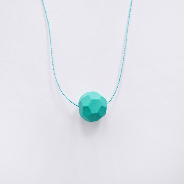 Picture of Tiny Mint Necklace 'Stones'
